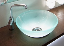 Glass basin Ø 380 mm 